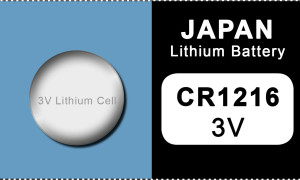 Japan 1216 Lithium Knopfzelle