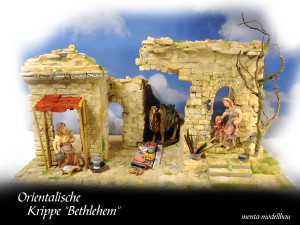 Krippenbausatz Bethlehem